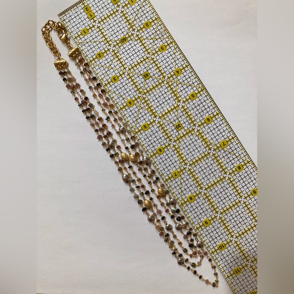 Brighton Harmony Hues Triple Strand Necklace - Picture 3 of 4